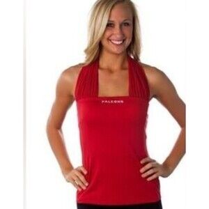 Atlanta Falcons All Sport Couture Red Halter Top Size XS